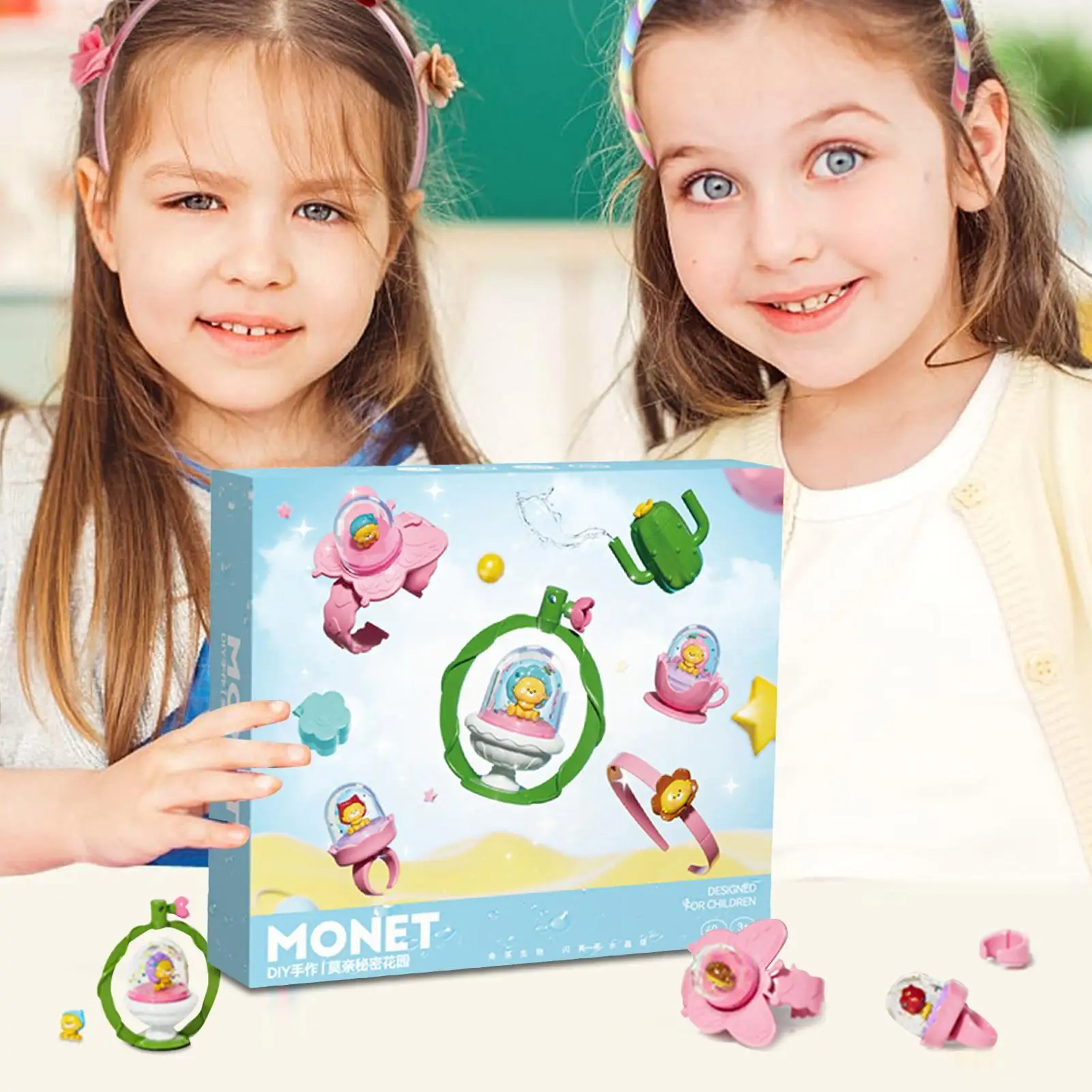 Zestaw do robienia bransoletek dla nastolatek Zestaw zabawek artystycznych Pierścionek Wisiorek Zabawny ręcznie robiony dla dzieci Dziewczynki Prezent dla dzieci Kreatywne zajęcia rzemieślnicze