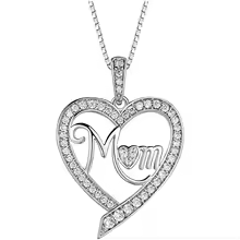 Heart in Heart Necklace Hollow Heart Pendant Gift - YD1186-1
