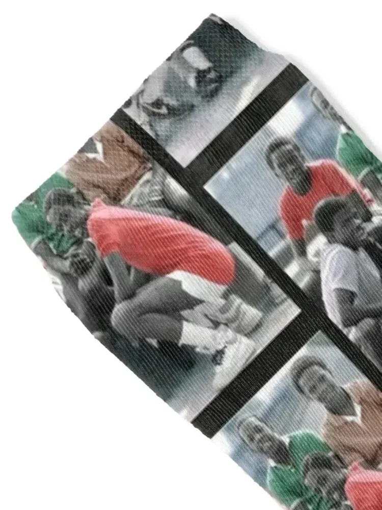 New Edition 80s Socks custom sports Heating sock Running hockey Socks Women Men's