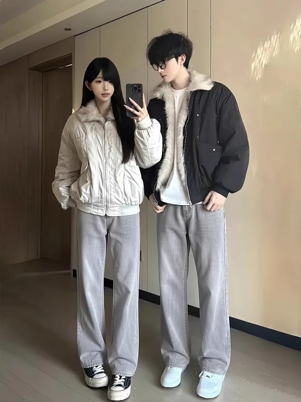 

Мужские джинсы Cleanfit Slim Fit прямого кроя со средней посадкой, из денима, весна-осень, повседневные, удобные, прямые, в стиле High Street