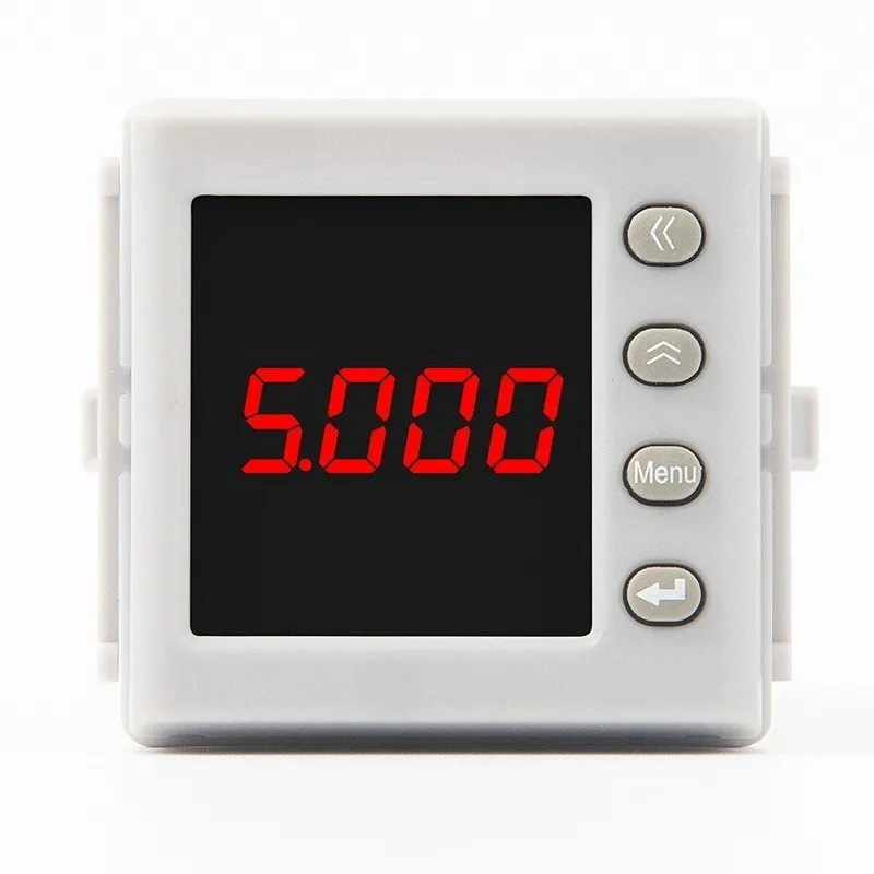 Smart Digital Display DC Single Phase Voltage Meter Panel Voltmeter High Precision Electrical Measuring