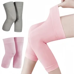 Rodillera de compresión de fibras de bambú, rodillera, soporte para piernas para correr, gestión del dolor, artritis, alivio del dolor, reumatismo, 1 par