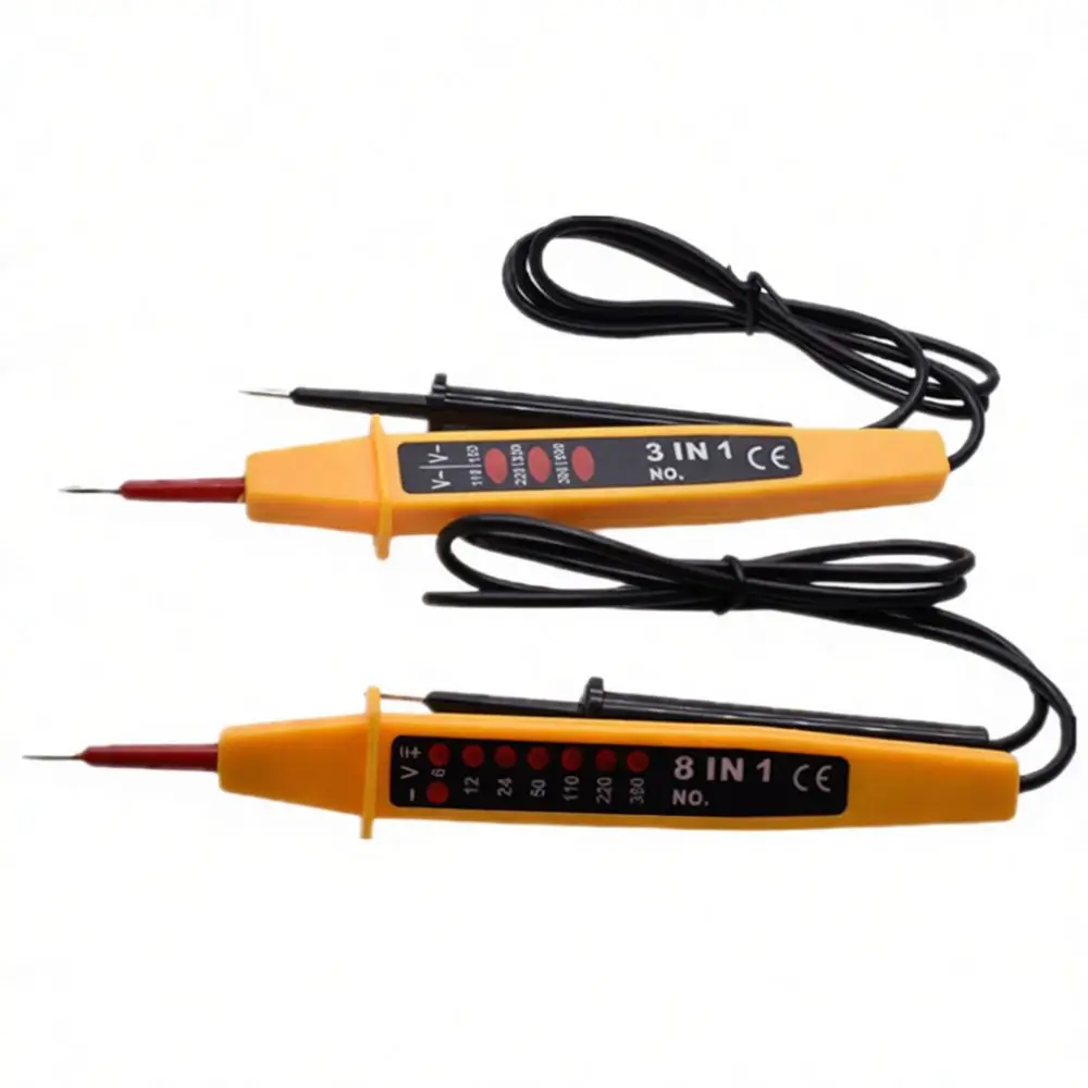 Voltage Testing Pen EU Plug Electrical Maintenance Equipment Home Circuit Detector Automotive Repair Tool Pen