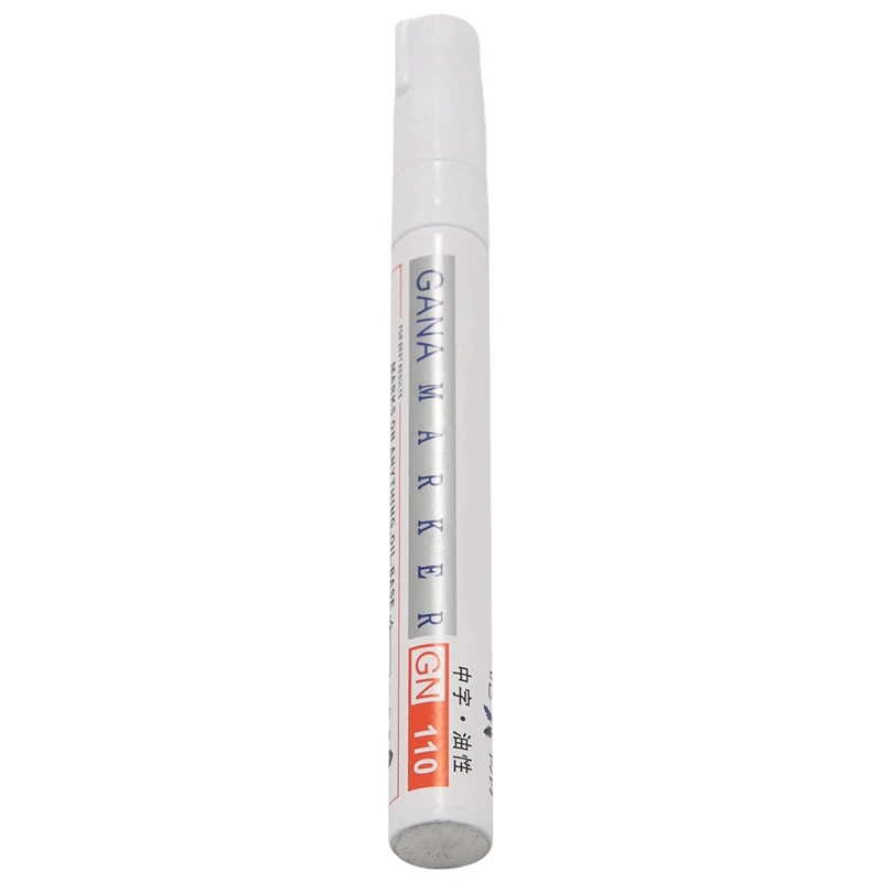 Permanente Car Tire Metal Paint Pen, 8 Marcador Branco