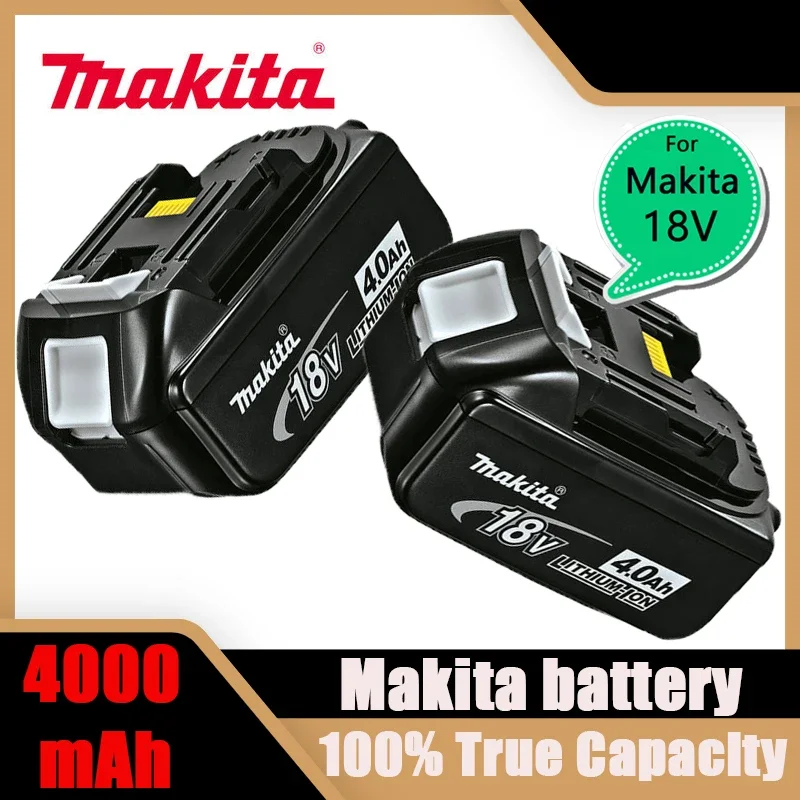 

Makita Original 18V Makita 6000mAh Lithium ion Rechargeable Battery 18v drill Replacement Batteries BL1860 BL1830 BL1850 BL1860B