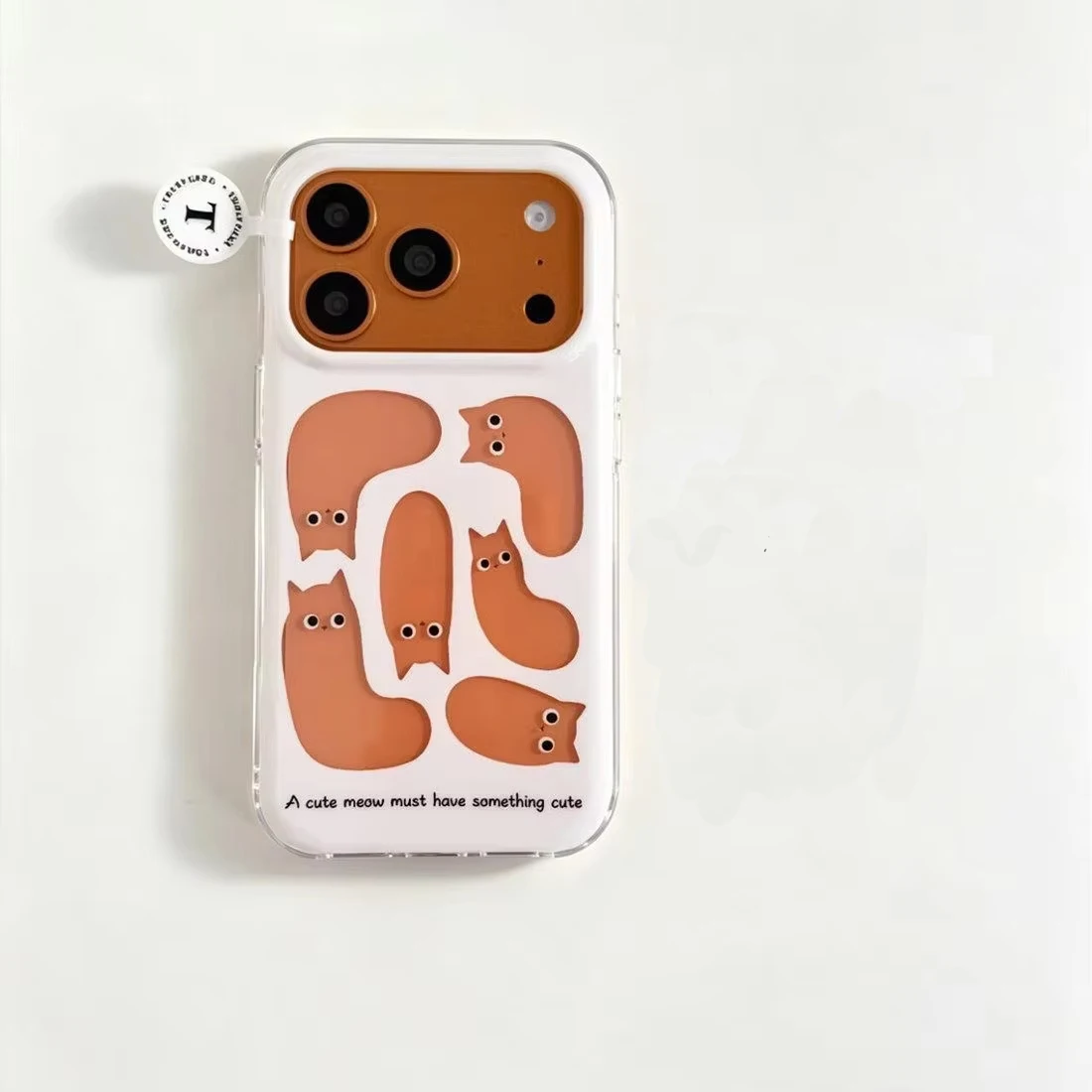 Coque de téléphone coréenne INS mignonne avec motif de chaton ajouré Kawaii pour iPhone 18 17 16 15 14 13 12 11 Pro Max MINI XR XS 7 8 PLUS 17air
