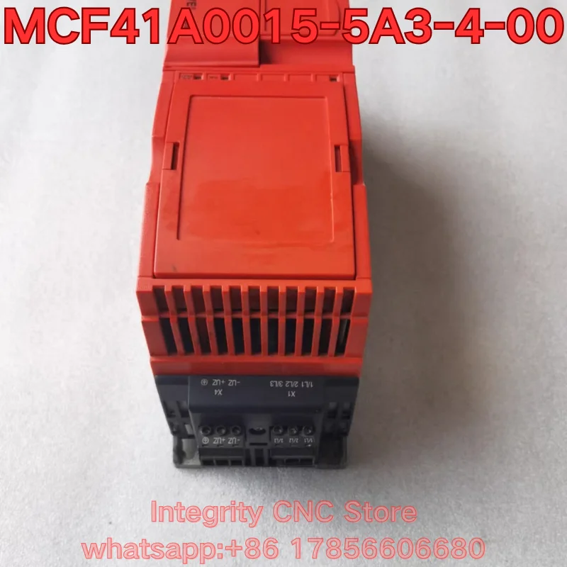 Second-hand MCF41A0015-5A3-4-00 inverter function test is normal