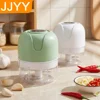 Portable Mini Electric Food Chopper USB Rechargeable Garlic Crusher Meat Grinder Vegetable Cutter Stainless Steel Blade Multi Function Kitchen Chopping Tool Compact Cordless Processor for Garlic Onion Herbs Vegetables Meat Home Cooking Easy Clean 1 Portable Mini Electric Food Chopper USB Rechargeable Garlic Crusher Meat Grinder Vegetable Cutter Stainless Steel Blade Multi Function Kitchen Chopping Tool Compact Cordless Processor for Garlic Onion Herbs Vegetables Meat Home Cooking Easy Clean 1