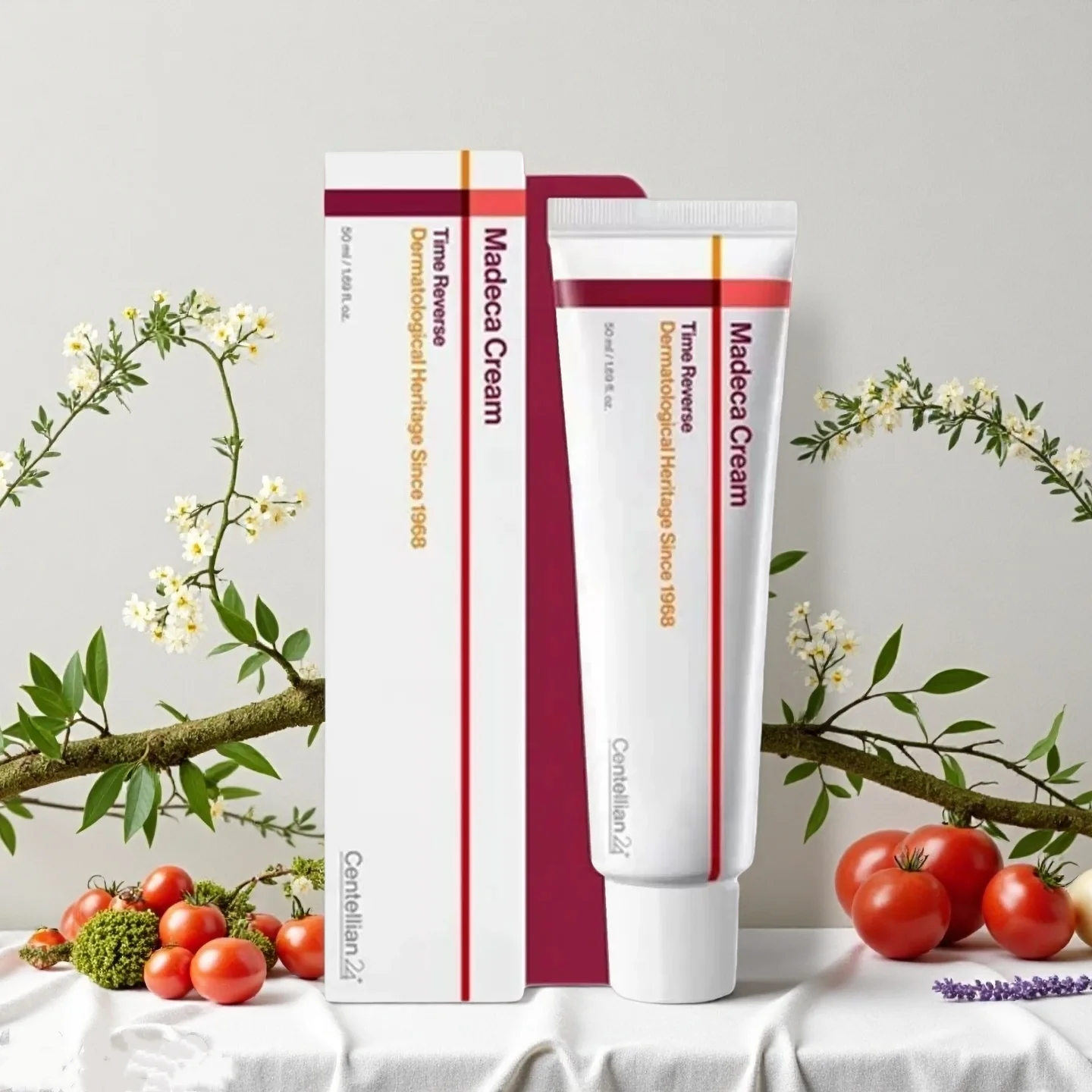 Collagen Madeca Cream Time Reverse Advanced Fast-Absorbing Nourishing,Hydrates,Firms Reduces Wrinkles,Korean Skin Care Centella