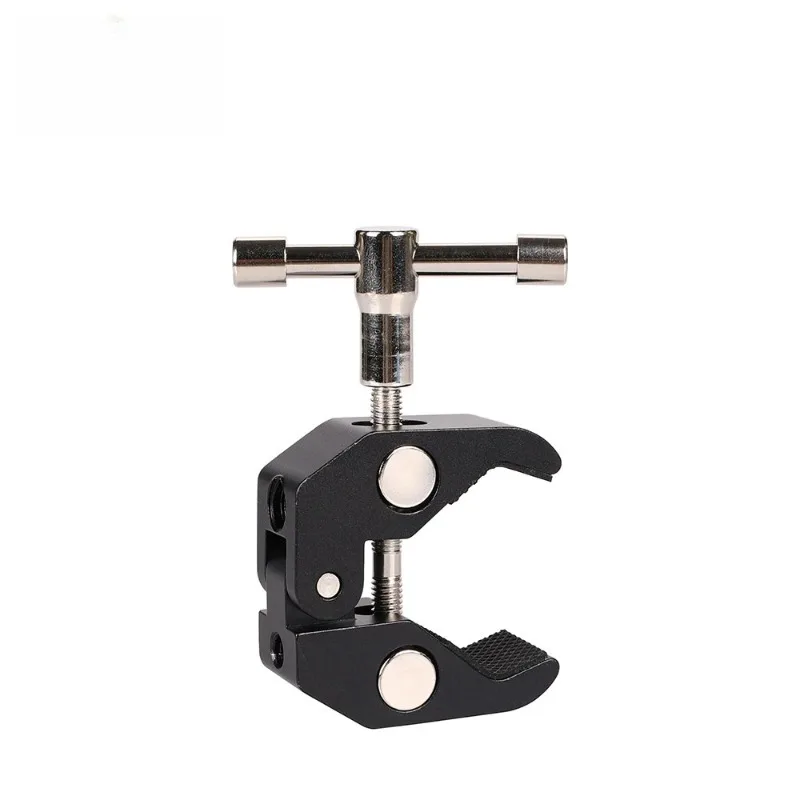 Magic Arm Large Crab Claw Clamp Metal Multifunctional Powerful Chuck DV Photography Accessories Large Crystal Screen Monitor