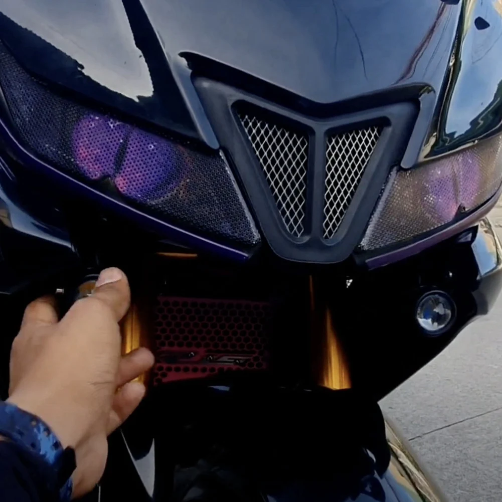 NEW HOT In Stock-Motorcycle Front Headlight Fairing Guard Air Intake Cover For YZF-R15 YZF R15 V3 2018-2020 Accessories
