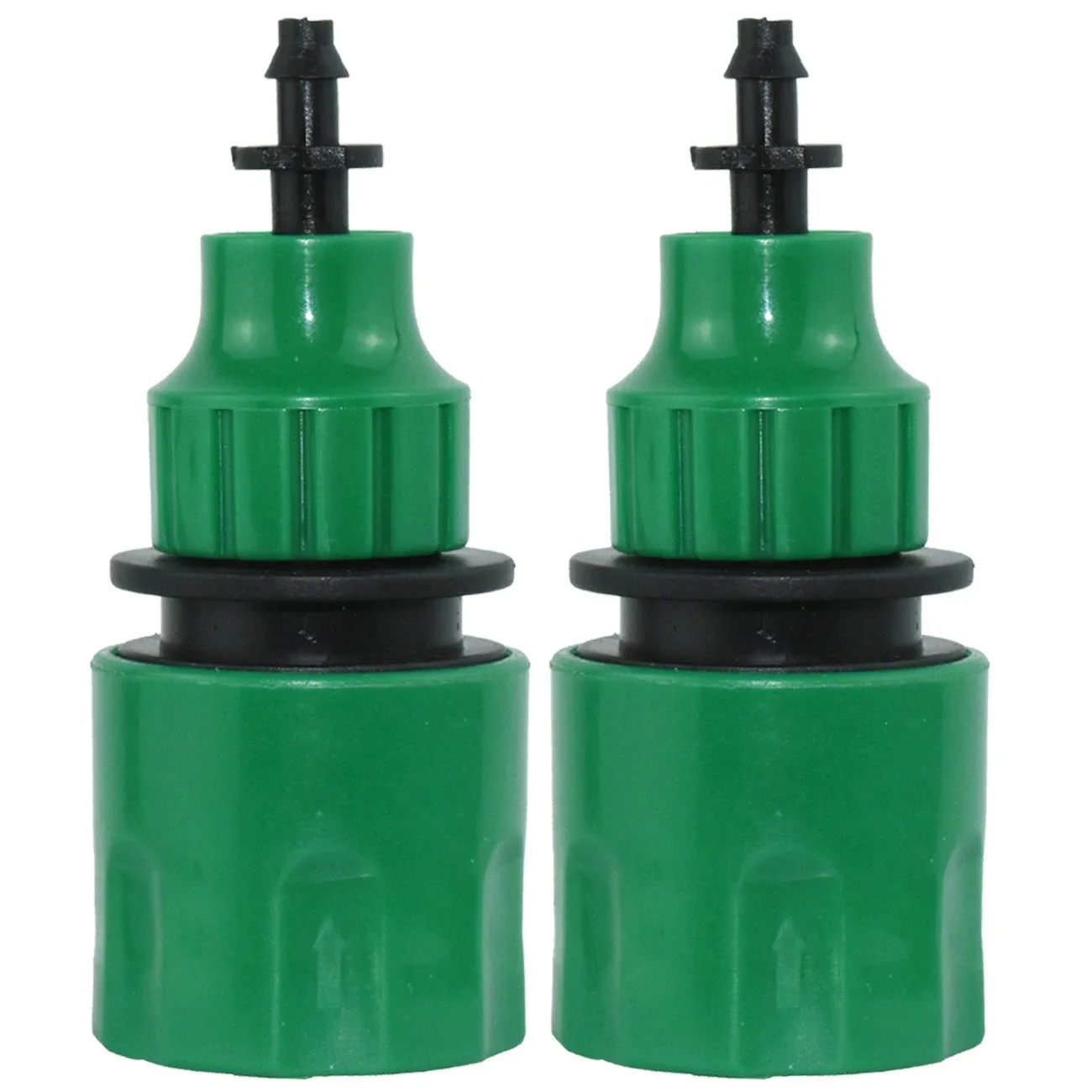 5pcs 4/7mm Plastic Hose Pipe Connector 1/4'' Water Pipe Quick Connector Garden Drip Irrigation System Watering Repair Extension