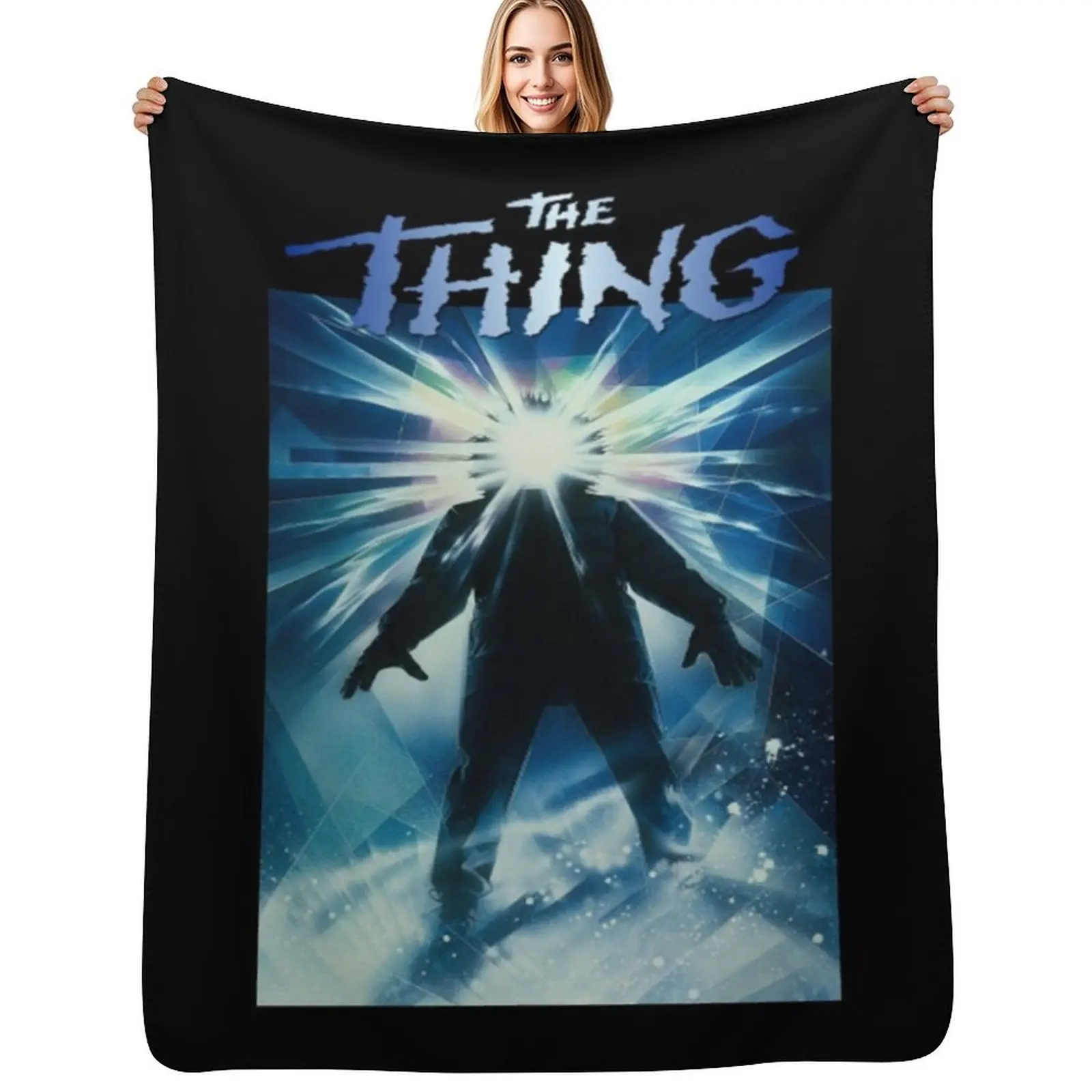 

The Thing (1982) Throw Blanket All Season Lightweight Soft Blanket for Bed