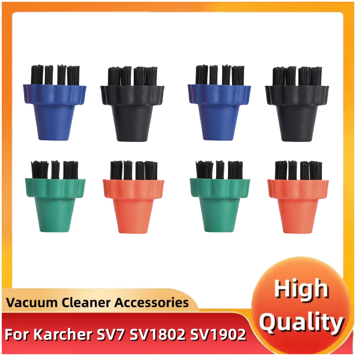 Для Karcher SV7 SV1802 SV1902/ 2.860-231.0 запасные части для пароочистителя пароочиститель маленькая круглая щетка аксессуары