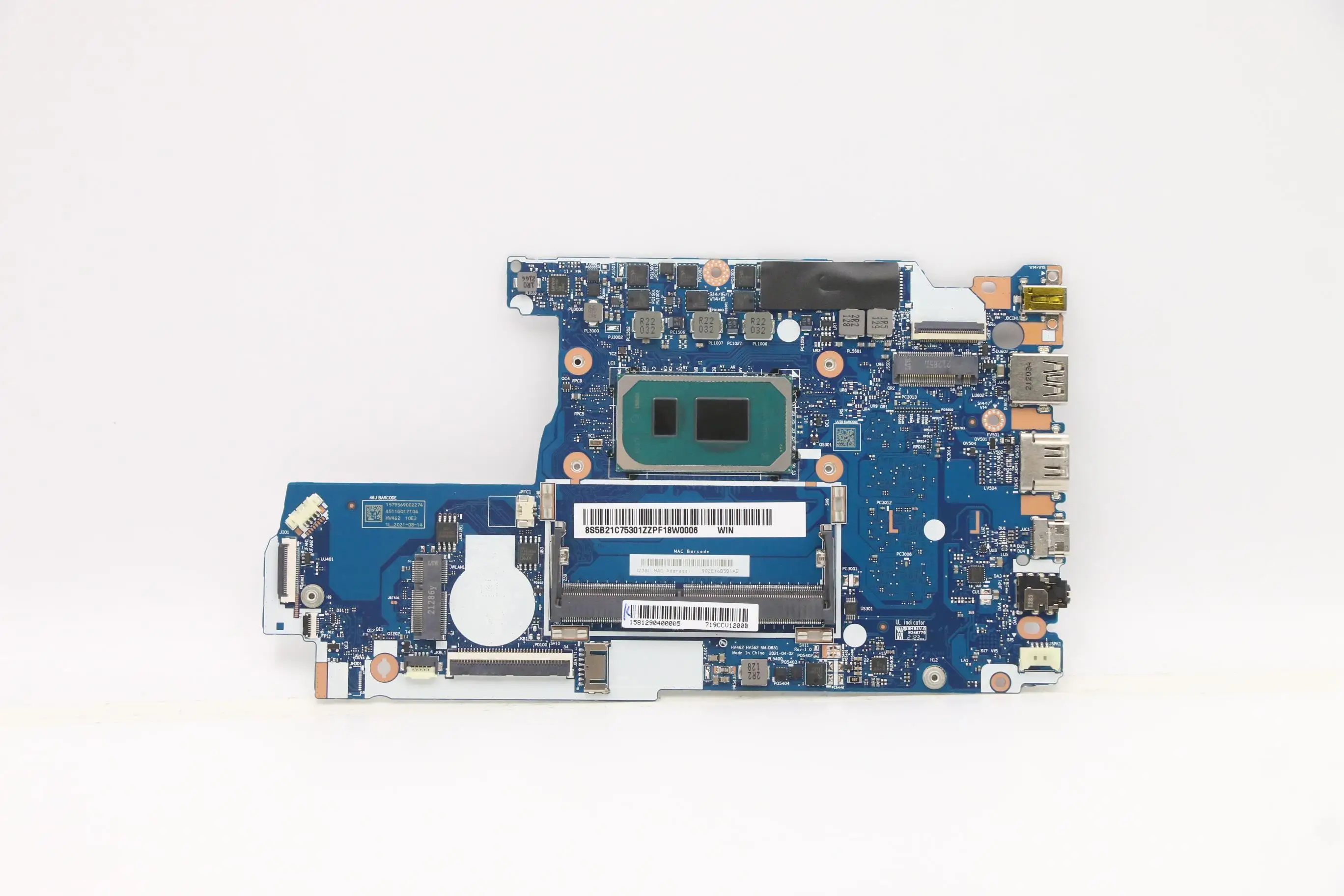 New HV462 HV562 S14 G2 ITL Laptop motherboard compatible SN NM-D851 CPU I31115G4 I51135G7 I71165G7 UMA DRAM 4G 8G GPU MX450 V2G