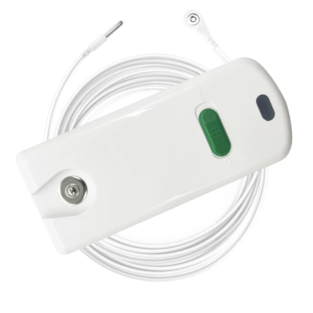 

Premium Grounding Continuity Tester Kit with 15ft Cord - Universal Compatibility for Mats, Sheets, Pads & Wristbands