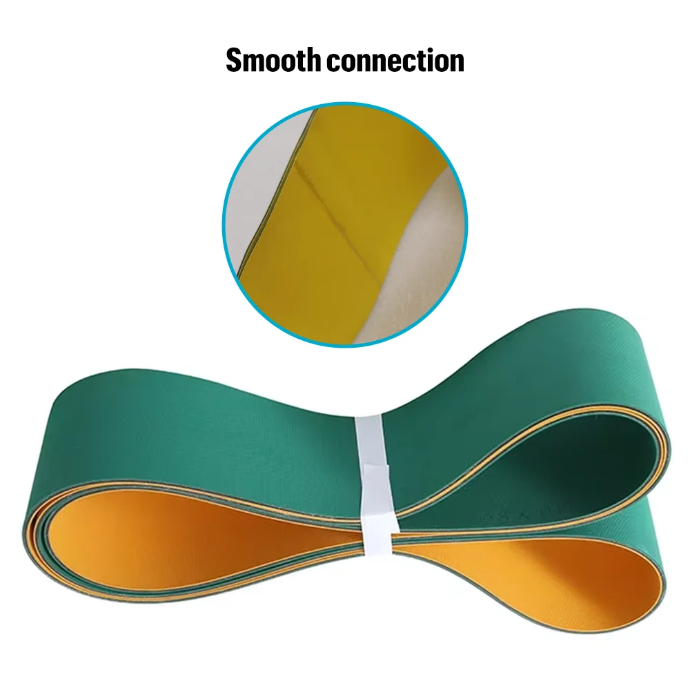 Customized Yellow-Green Nylon Sheet Base Band High Speed Transmission Belt