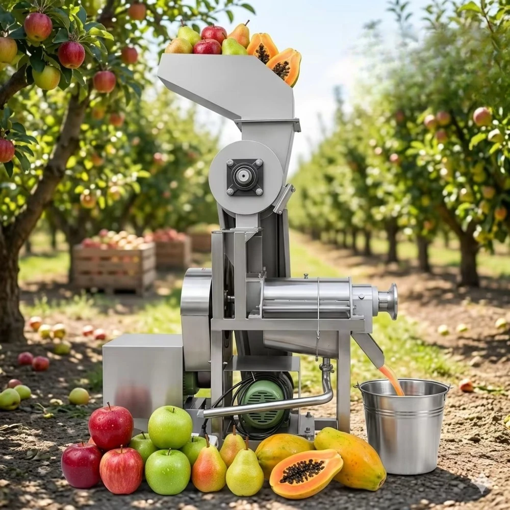 Easy to Operate Industry Custom Juicer with Crusher Combo Stainless Steel Juice Extractor Cheapest Manufacturer in China