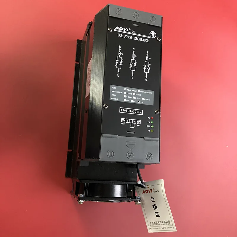 

Original And Genuine Shanghai AOYI J3-SCR-120LA Three-phase Thyristor Power Regulator, False One Penalty Ten