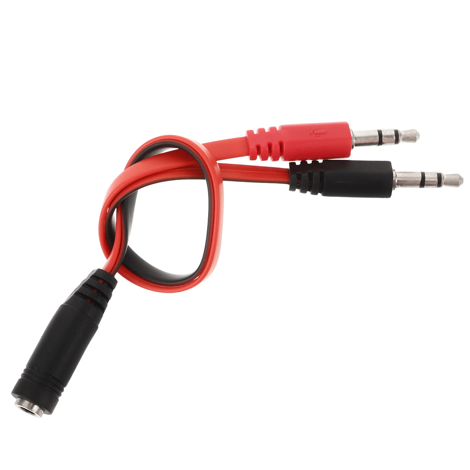 

Audio Splitter Cable 3.5mm Durable Headphone Splitter Adapter Cable Jack for Headset Sharing Smartphone Laptop Mic