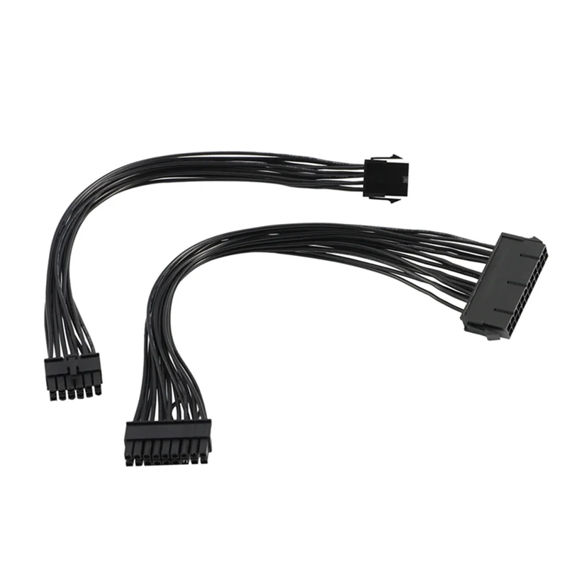 2Set/Lot ATX 24Pin To 18Pin Adapter Power Cable And 8Pin To 12Pin ATX Adapter Power Cable For HP Z440 Z640 Motherboard-N33R