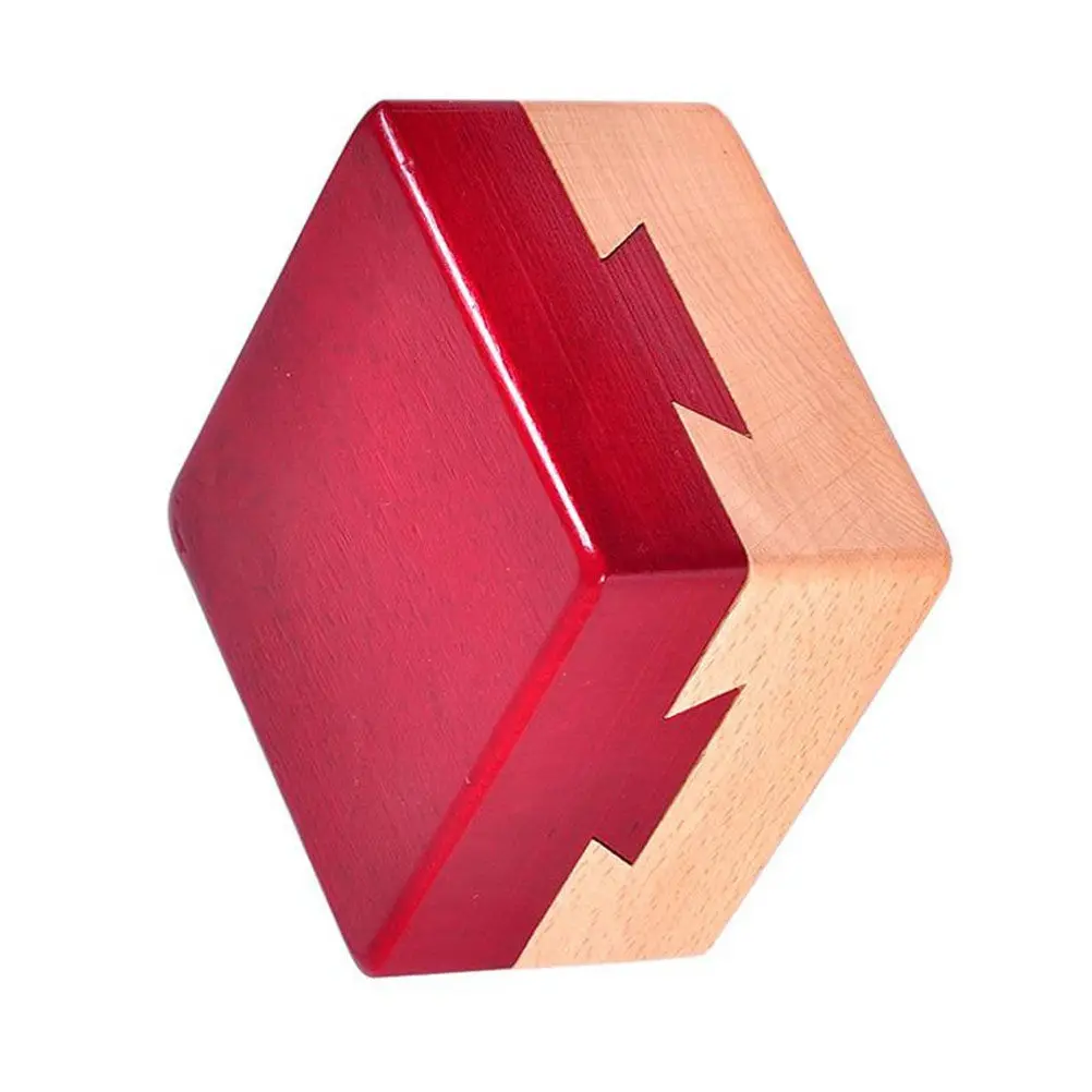 

Kongming Lock Wood Puzzle Box Lu Ban Iq Puzzle Unlock Challenge Fine Craft Design Stress Relief Improvement Hand Eye