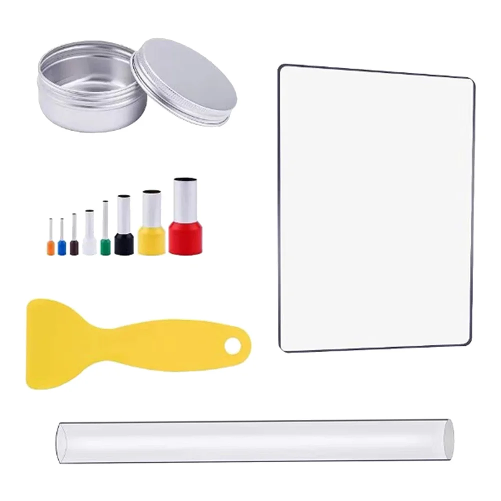 1 مجموعة أدوات الطين عدة للأطفال Diy بها بنفسك النمذجة مجموعة الأطفال اليدوية أداة التعلم العملي الطين عدد وأدوات عدة الأسرة الديكور