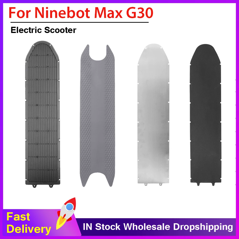 Aluminum Alloy Plate Armor Battery Bottom Cover Pad For Segway Ninebot Max G30 Electric Scooter Battery Cabin Cover Chassis