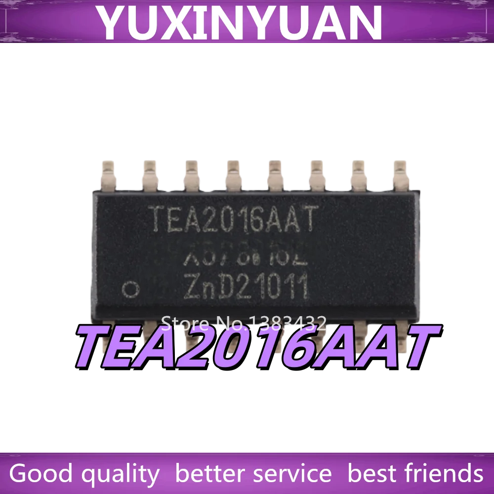 (5PCS)100% New TEA2016AAT High-efficiency resonant power supply digital controller