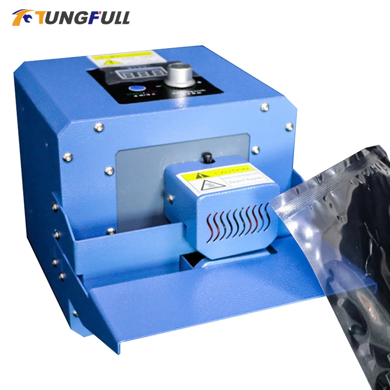 110V/220V Portable Plastic Bag Sealing Machine Aluminum Foil Plastic Film PE Coated Paper Bag Sealer Heat Sealing Machine