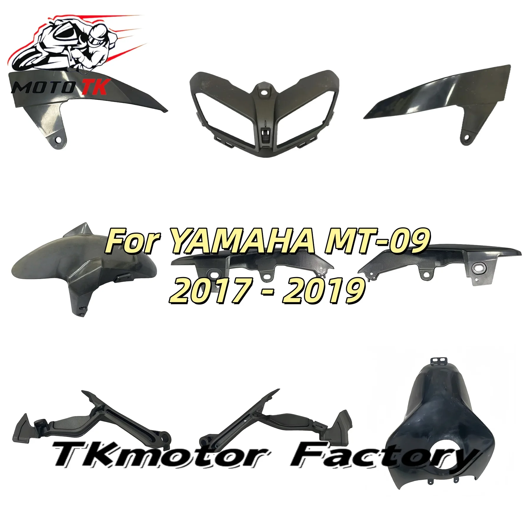 

For Yamaha MT09 FZ09 2017 2018 2019 Full Fairing Injection Bodywork Kit Cowl Panel Cover For MT 09 FZ 09 Motorcycle Accessories