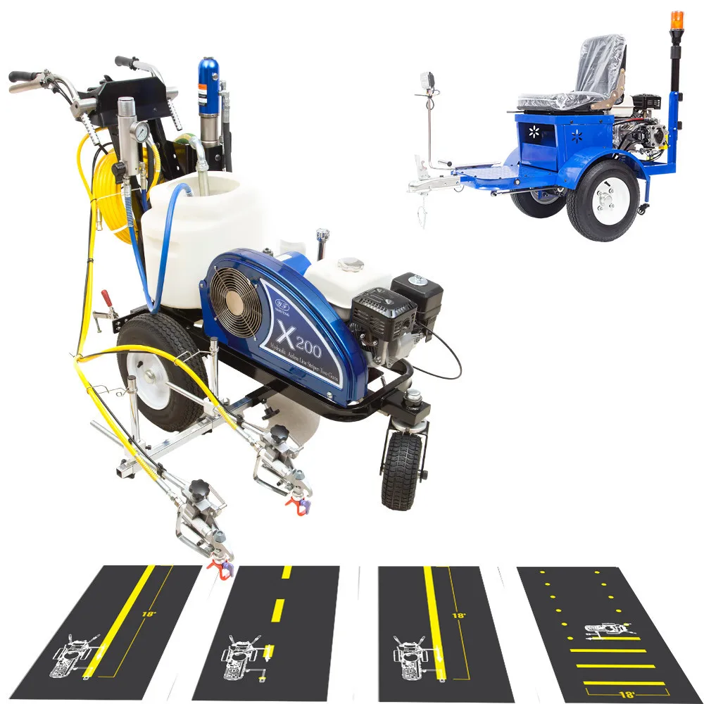 road marking machine line stripping machine cold paint road marking airless spraying machine painting equipment