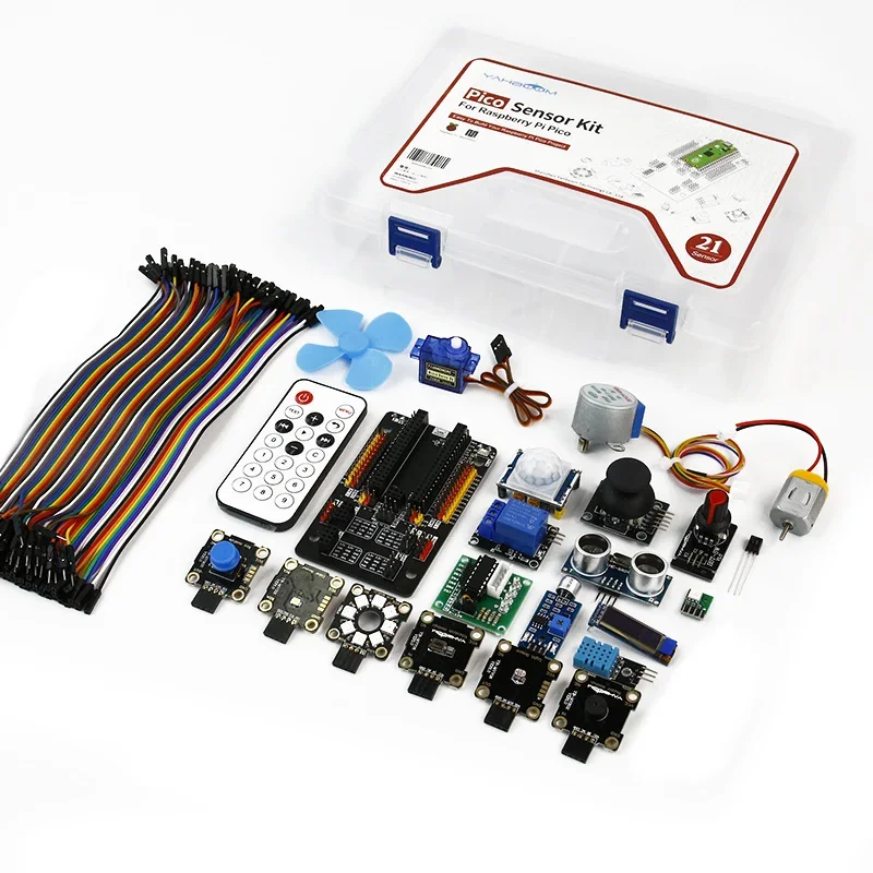 Pico Sensor Starter Kit Lernset für Raspberry Pi Pico STEM DIY Projekte Programmierkit