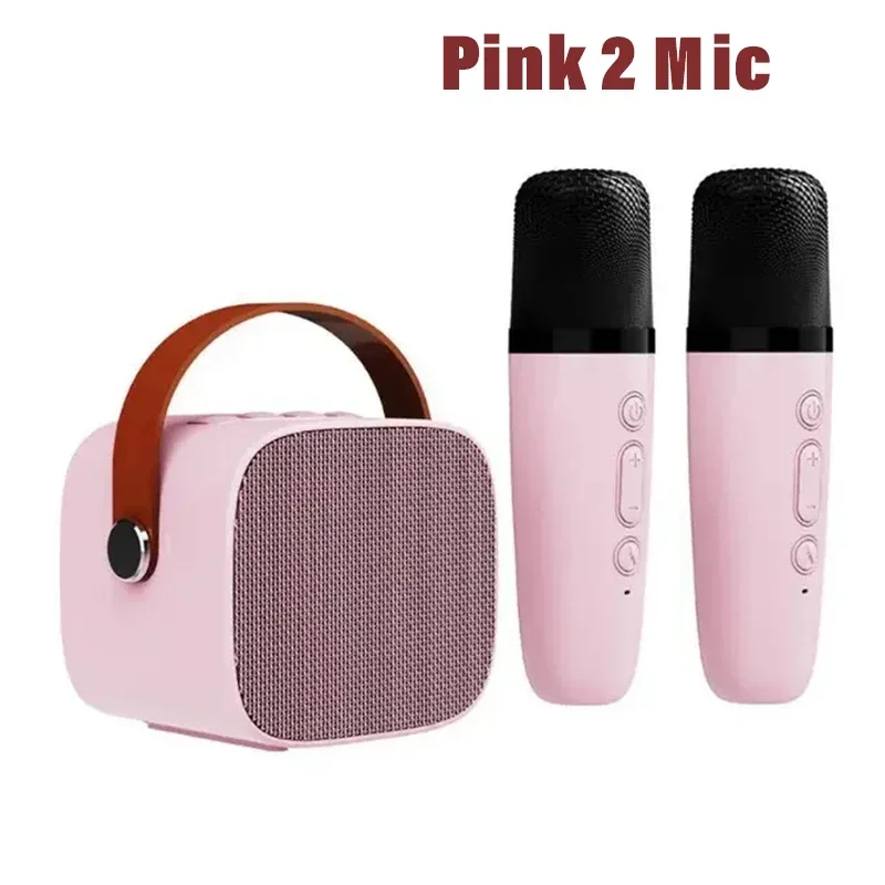 VIKEFON Tragbare Drahtlose Dual Mikrofone Karaoke Maschine HomeKTV DSP System Bluetooth Lautsprecher HIFI Stereo Surround Für Kinder Party Geschenk 6