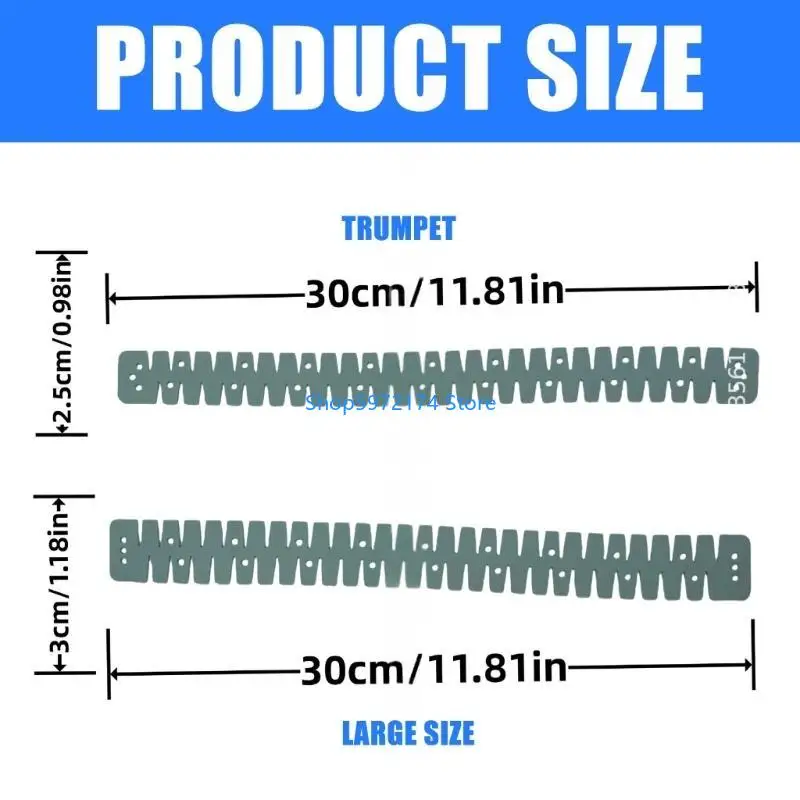 Y3NB Multiple Directional Silicone Sewing Guide For Curved Edging Hemming Ruler 2pcs