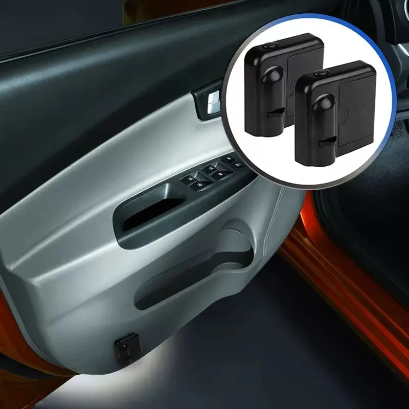 2PCS For Seat FR Ateca Leon Ibiza Logo Wireless Courtesy Car Door Projector LED Welcome Lights Decor view 5