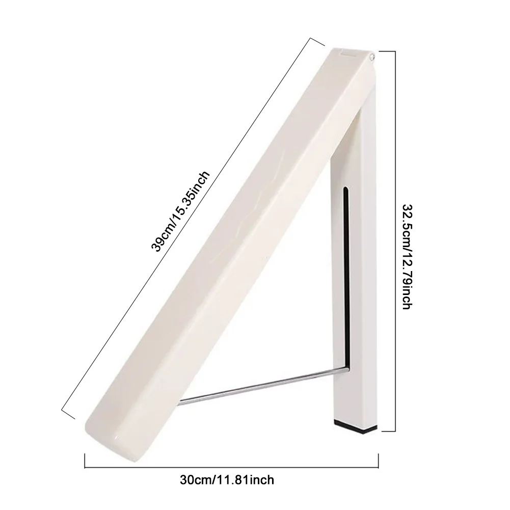 

Складная вешалка для одежды, настенная вешалка для одежды, невидимое сверление, скрытая вешалка для одежды, металлическая для прачечной, ванной комнаты