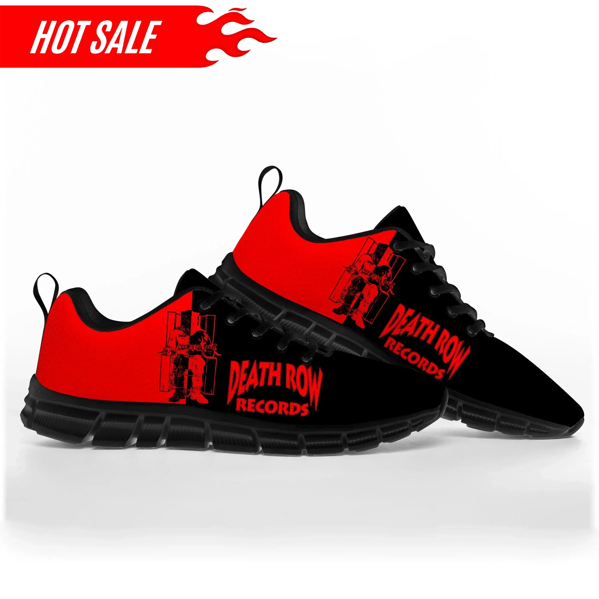 

Hot Death Row Records Sports Shoes Mens Womens Teenager Sneakers 3D Print Pattern Casual Custom Couple High Quality Shoes