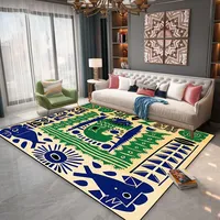 VIKAMA Fashion Advanced Carpets for Living Room Decoration Home Coffee Tables Rug Large Area Cloakroom Bedroom Floor Mat