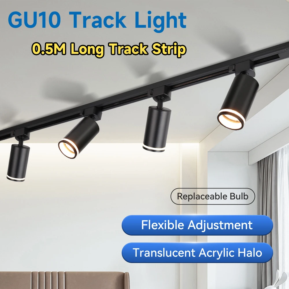 conjunto-de-iluminacao-led-para-trilho-gu10-com-lampada-substituivel-e-spot-ajustavel-para-sala-de-estar-loja-de-roupas-e-cozinha
