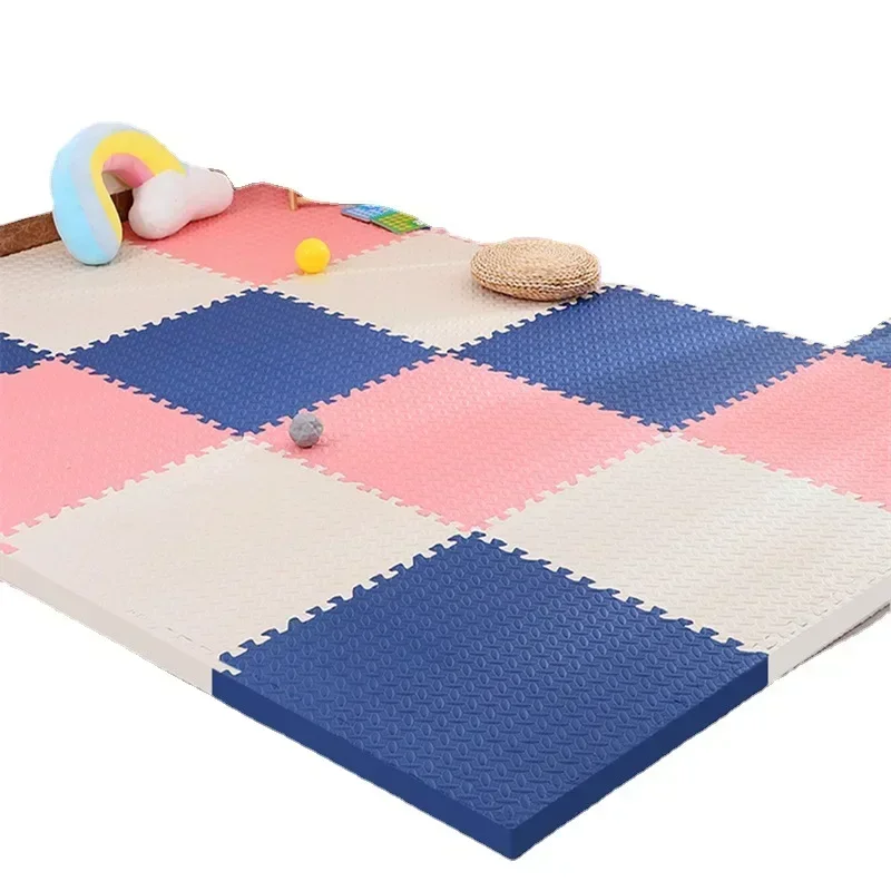 Foam Floor Mat Children Baby Crawling Mat Foam Mats Living Room Stitching Jigsaw Puzzle Mats Floor Mat