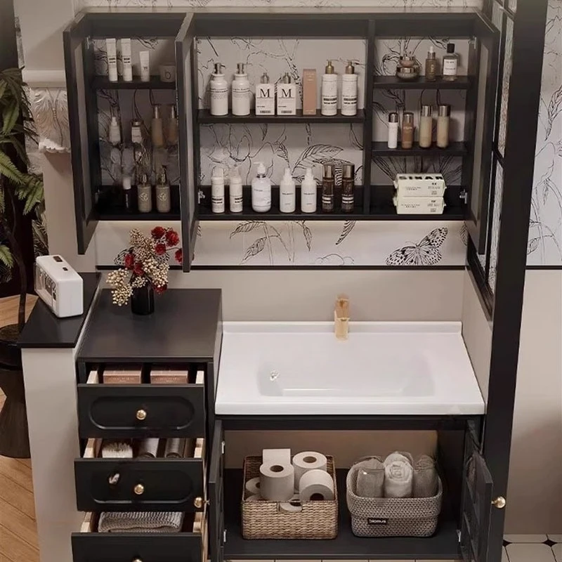 ديكورات العناية بالبشرة خزانة الحمام أدراج خزانة المرحاض الورقية خزانة الحمام تخزين العطور أثاث المنزل Gabinete