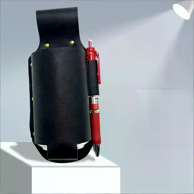 1Pcs Leather Beer Can Bottle Waist With Sturdy Construction And Easy Belt Attachment Perfect For Camping Hiking BBQ Parties