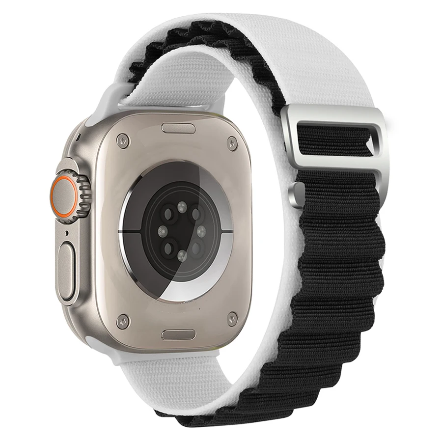 Apple Watch bandjes 45mm 46mm 49mm 42mm iWatch band 44mm 40mm Nylon Alpine armband Correa Serie 10 9 8 7 6 11 SE Ultra 2 3
