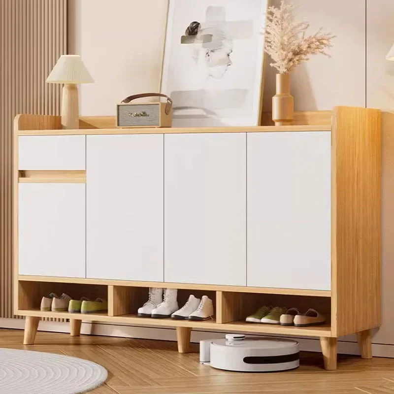 #Home Shoe Cabinet Multi-layer Garden Minimalist Designer Luxury Shoe Cabinets Aesthetics Large Zapateros Living Room Furniture