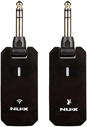 C-5RC 5.8GHz Active Passive Wireless Guitar System UHF Guitar Transmitter Receiver Low Interference Auto Match Charging Case