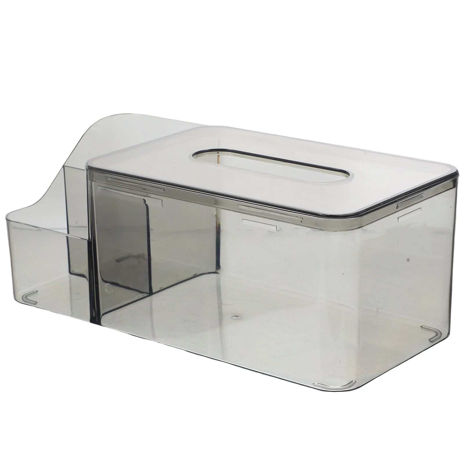 

Transparent Storage Box Tissue Case Cover Bathroom Napkin Holder Modern Container Paper Towel Dispenser Home Decor Simple Style