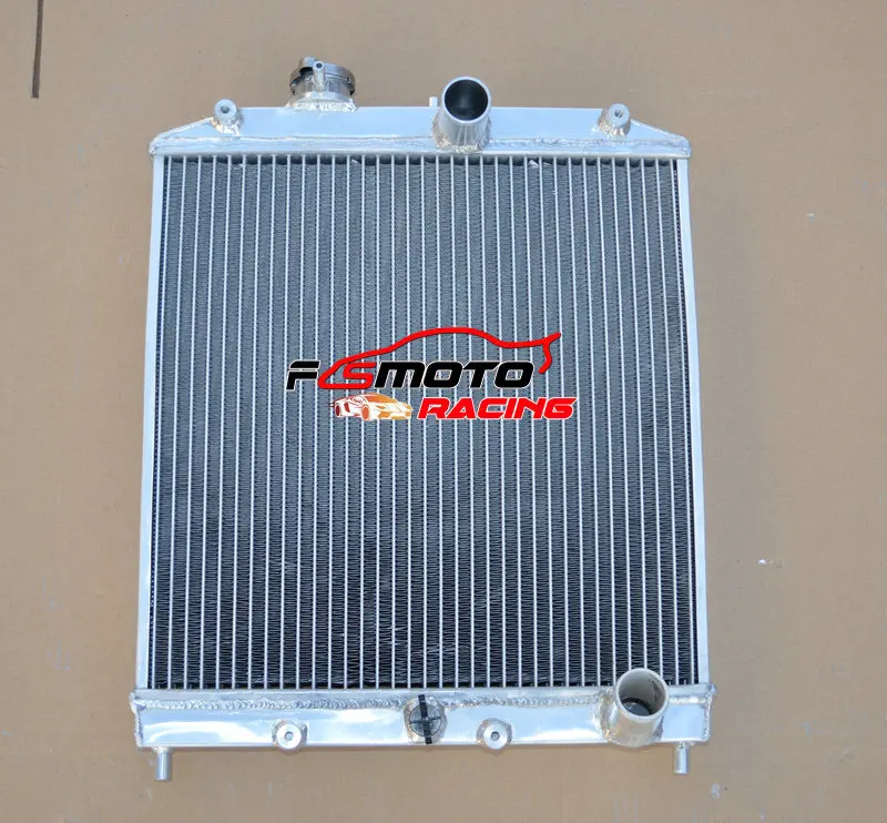 Aluminum Radiator 42mm Cooling For Honda For 1992-2000 93 94 95 96 Civic D15 D16 MT 28mm inlet