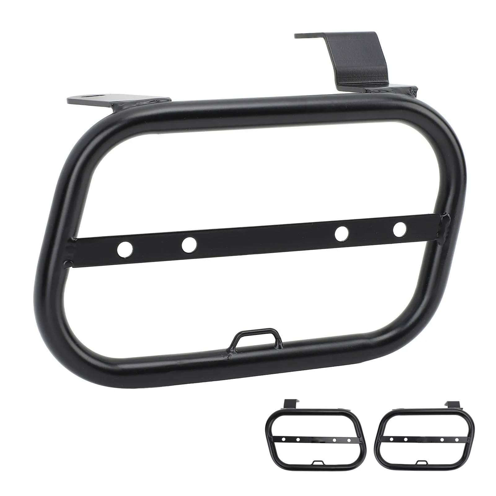 Motorcycle Trunk Bag Support Bracket Extra Storage 16mm Iron Pipe Saddlebag Side Mount Holder for XSR 700 2017 to 2023