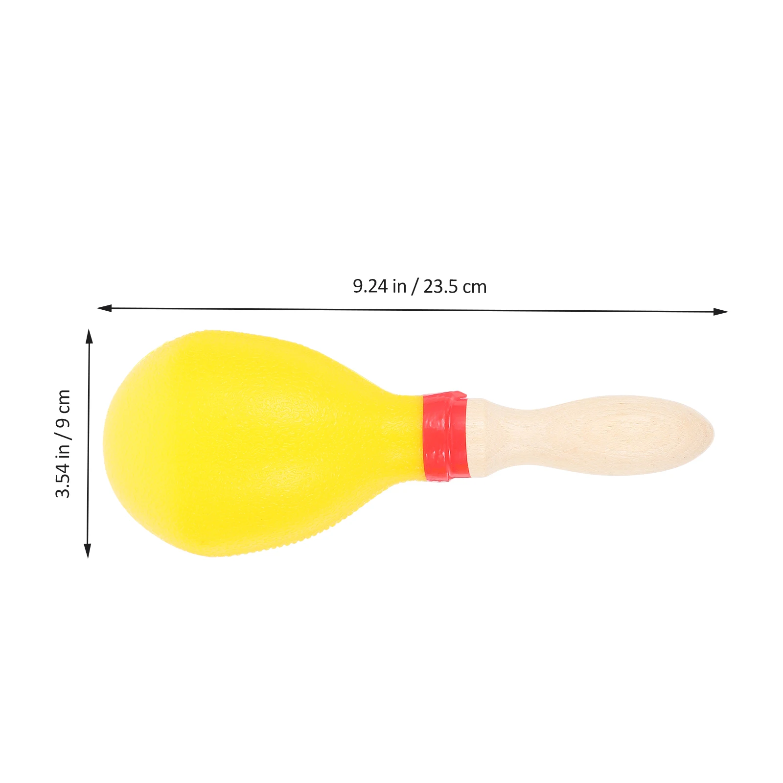 

Kids Musical Instruments Rattle Bell Maracas Toys Hand Percussion Large for Shaker Toddler